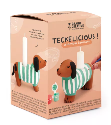 Graine Creative Kerámiafestés - Tacskó