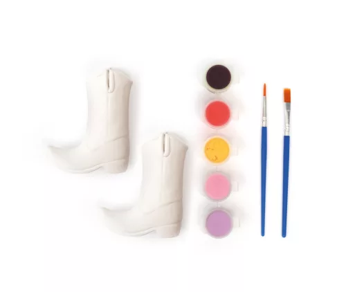 Graine Creative Kerámiafestés - Cowboy csizma