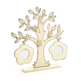 Graine Creative Fa képkeret – Fa motívum (225×230 mm)