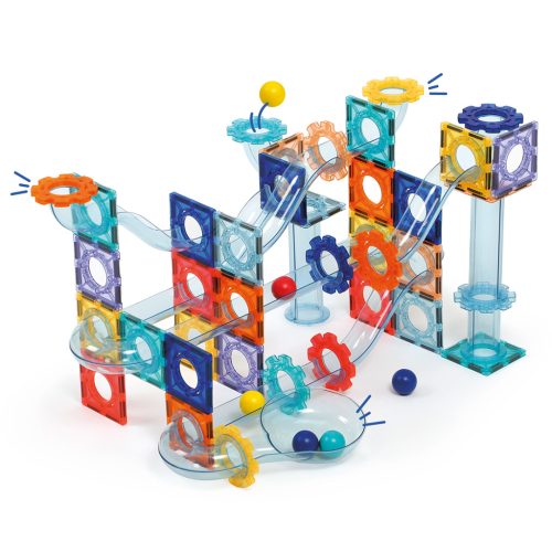 LUDI Mágneses építőkészlet  - golyópálya