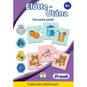 Előtte - utána készségfejlesztő párosítós játék