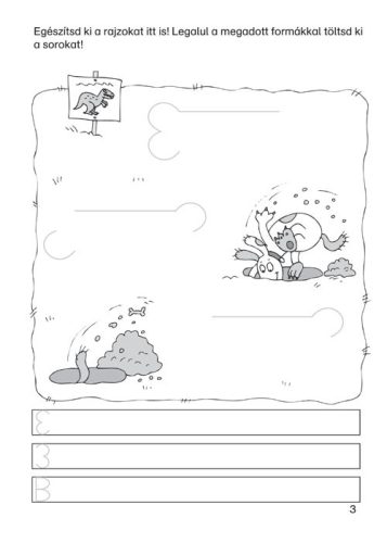 Vidám vonalhúzó gyakorlatok – Betűk és számok