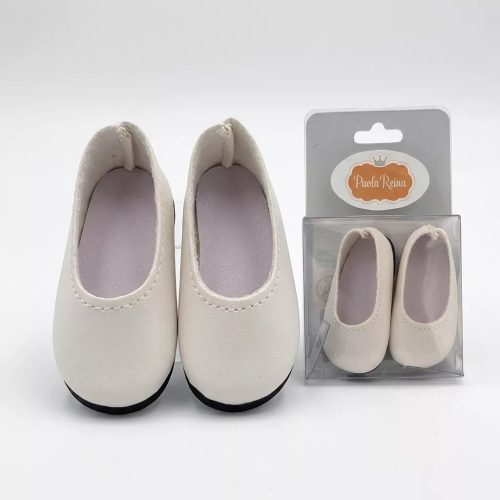 Paola Reina - Las Amigas babacipő játékbabához - Fehér