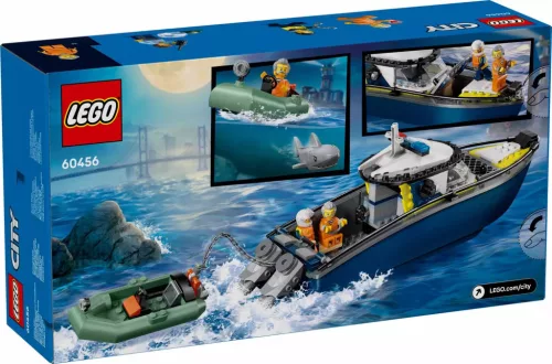 Lego City 60456 Üldözés rendőrségi csónakkal