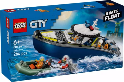 Lego City 60456 Üldözés rendőrségi csónakkal