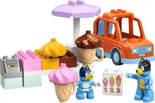 LEGO DUPLO Bluey 10458 Fagyizás Bluey-val