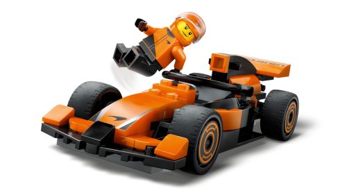 LEGO City 60442 F1-es pilóta Mclaren versenyautóval