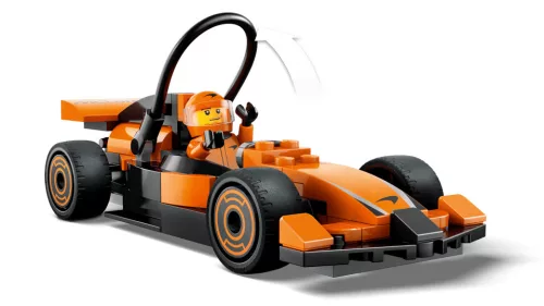 LEGO City 60442 F1-es pilóta Mclaren versenyautóval