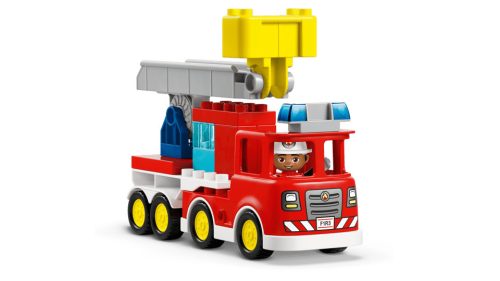 LEGO Duplo town 10473 Tűzoltóautó tömlővel és tűzoltóval