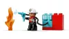 LEGO Duplo town 10473 Tűzoltóautó tömlővel és tűzoltóval