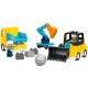 LEGO Duplo town 10475 3 az 1-ben építési munkagépek