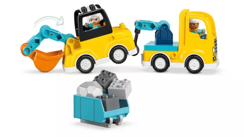 LEGO Duplo town 10475 3 az 1-ben építési munkagépek
