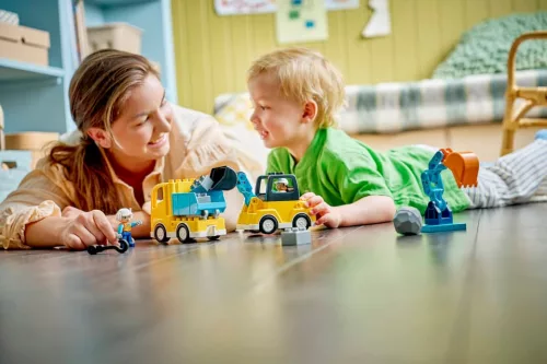 LEGO Duplo town 10475 3 az 1-ben építési munkagépek