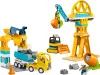 LEGO Duplo town 10476 3 az 1-ben építési terület és munkagépek