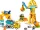 LEGO Duplo town 10476 3 az 1-ben építési terület és munkagépek