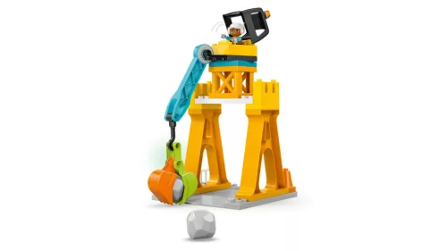 LEGO Duplo town 10476 3 az 1-ben építési terület és munkagépek