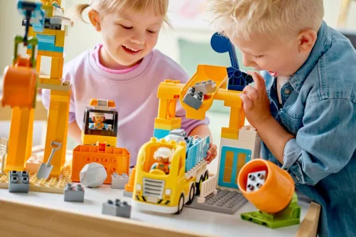 LEGO Duplo town 10476 3 az 1-ben építési terület és munkagépek