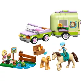 LEGO Friends 42695 Ló- és csikószállító utánfutó