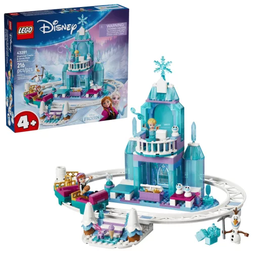 LEGO Disney princess 43281 Elsa jégkastélya és szánkós kalandjai