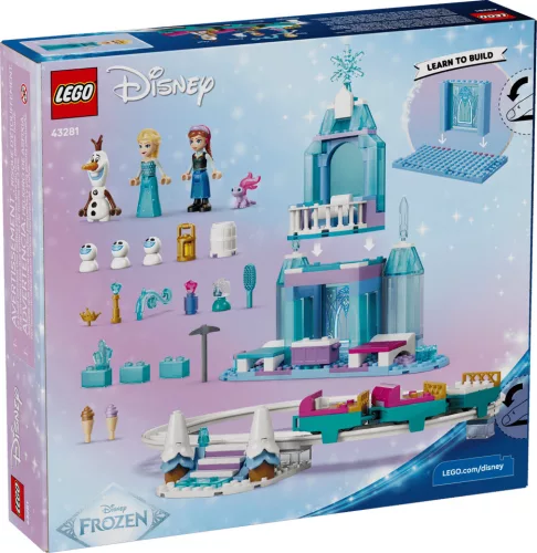 LEGO Disney princess 43281 Elsa jégkastélya és szánkós kalandjai