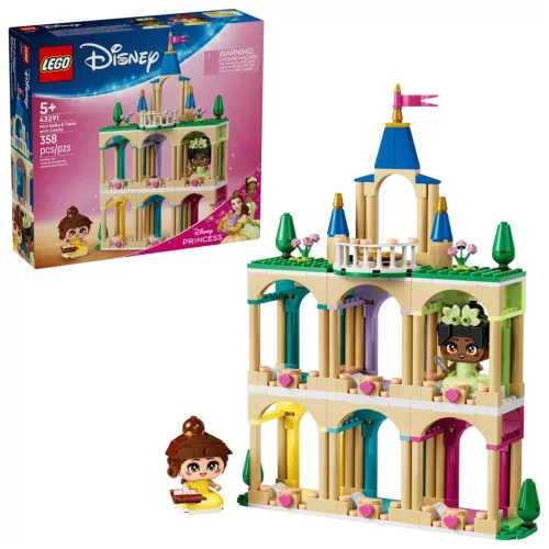 LEGO Disney princess 43291 Mini Belle és Tiana kastéllyal