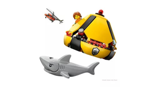 LEGO City 60503 Parti őrség helikopter