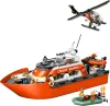 LEGO City 60504 Parti őrség mentőcsónak és helikopter