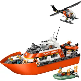LEGO City 60504 Parti őrség mentőcsónak és helikopter