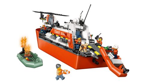 LEGO City 60504 Parti őrség mentőcsónak és helikopter