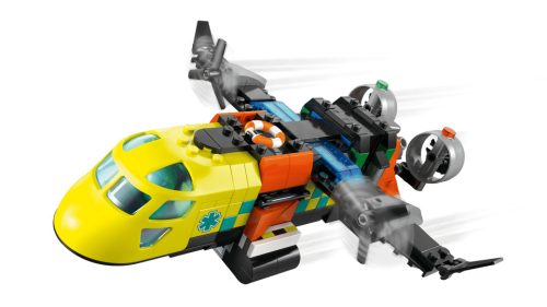 LEGO City 60505 Repülőgép, emelőkosaras kocsi és légpárnás jármű remix