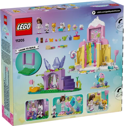 LEGO Gabbys Dollhouse 11205 Cukorkahegy és cicakert