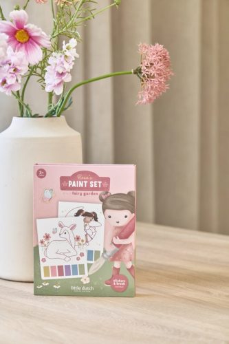 Little Dutch festőkönyv kiegészítőkkel - Rosa Fairy Garden