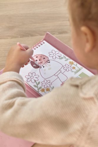 Little Dutch festőkönyv kiegészítőkkel - Rosa Fairy Garden