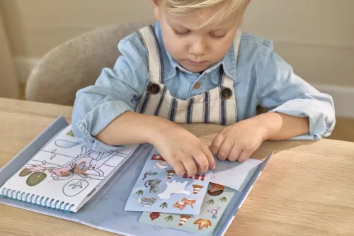 Little Dutch festőkönyv kiegészítőkkel - Jim járművei