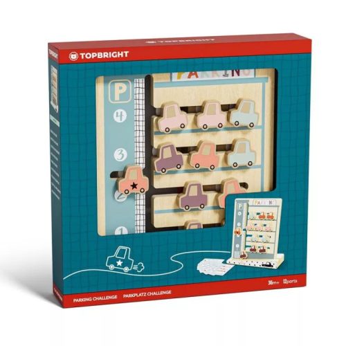 Parkolási feladványok fa logikai játék TOPBRIGHT
