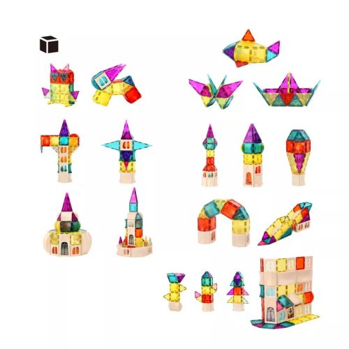 MagArt mágneses építőkészlet 64 db-os TOPBRIGHT