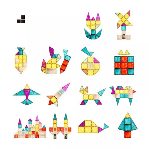 MagArt mágneses építőkészlet 64 db-os TOPBRIGHT