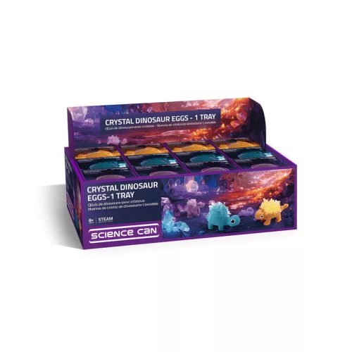 Science Can kristály növesztő dinoszaurusz tojásban, Lila TOPBGRIGH