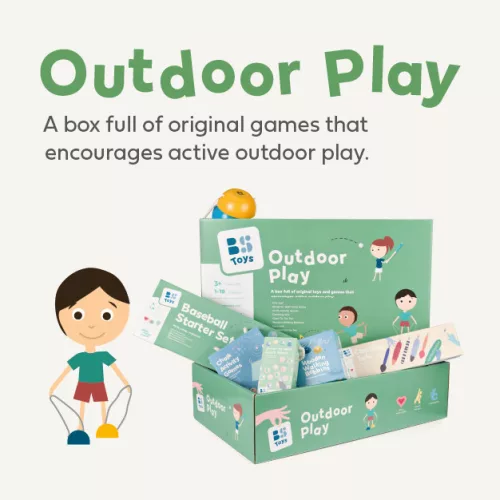 BS Toys EDUBOX - Kültéri játékok csomagja
