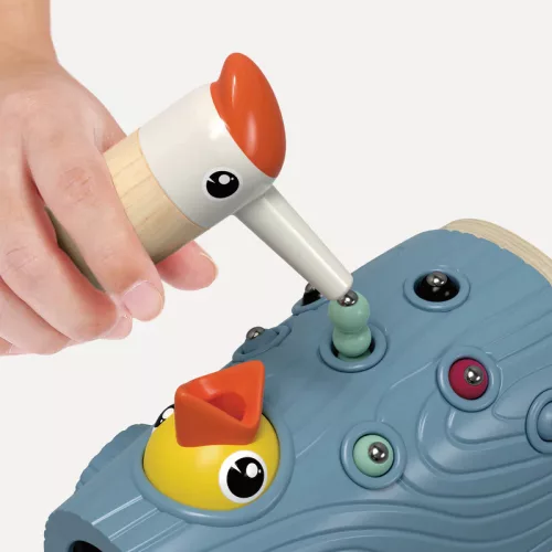 Harkály etetés, finommotorika fejlesztő játék TOPBRIGHT