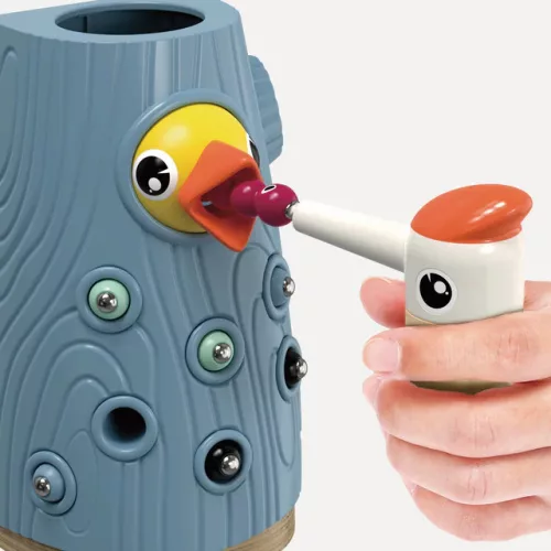 Harkály etetés, finommotorika fejlesztő játék TOPBRIGHT