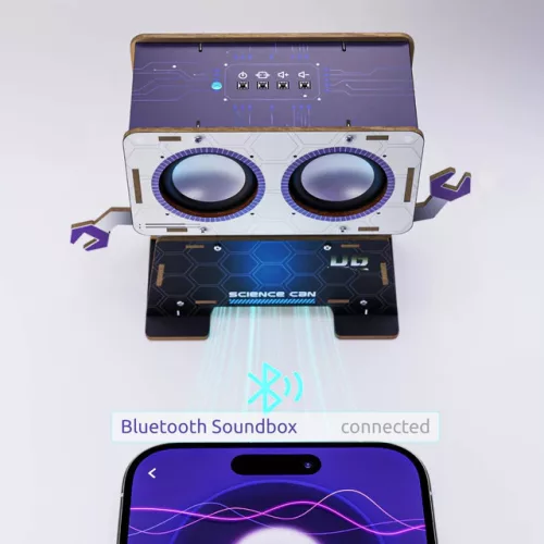 Science Can Robot hangszóró építő készlet TOPBRIGHT