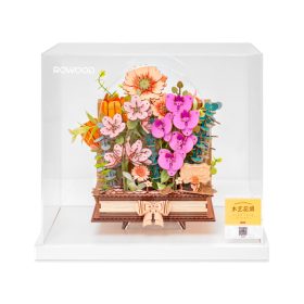 Virágzó könyvem - DIY favirág