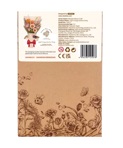 Gerbera - DIY favirág