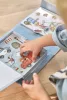 Little Dutch mágneses rajzoló készlet letörölhető filccel - Jim járművei