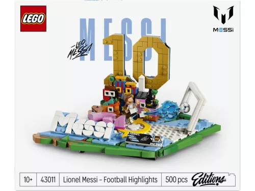 LEGO Edition Sports 43011 - Lionel Messi - A futball legjobb pillanatai