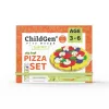 ChildGen 100% természetes kreatív gyurma készlet kihajtható dobozban, Pizza