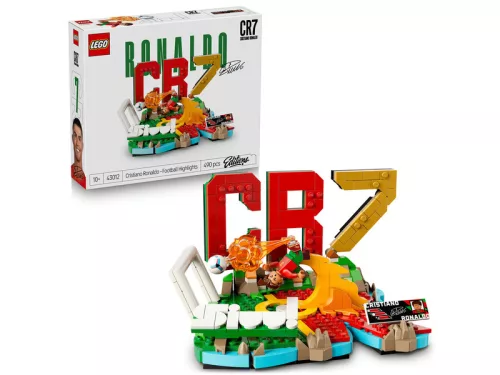 LEGO Edition Sports 43012 - Christiano Ronaldo - A futball legjobb pillanatai