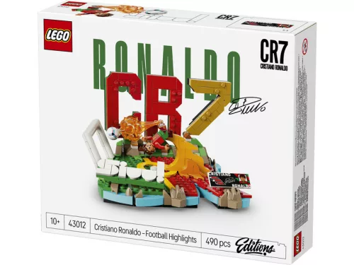 LEGO Edition Sports 43012 - Christiano Ronaldo - A futball legjobb pillanatai