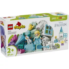    LEGO DUPLO Disney 10462 Jégvarázs: kreatív doboz Elsa és Olaf figurával